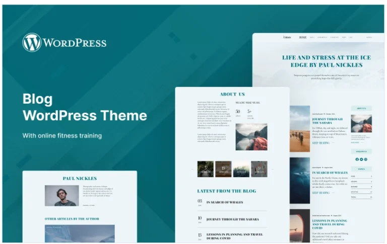 Cutura – Modern Blog WordPress Theme